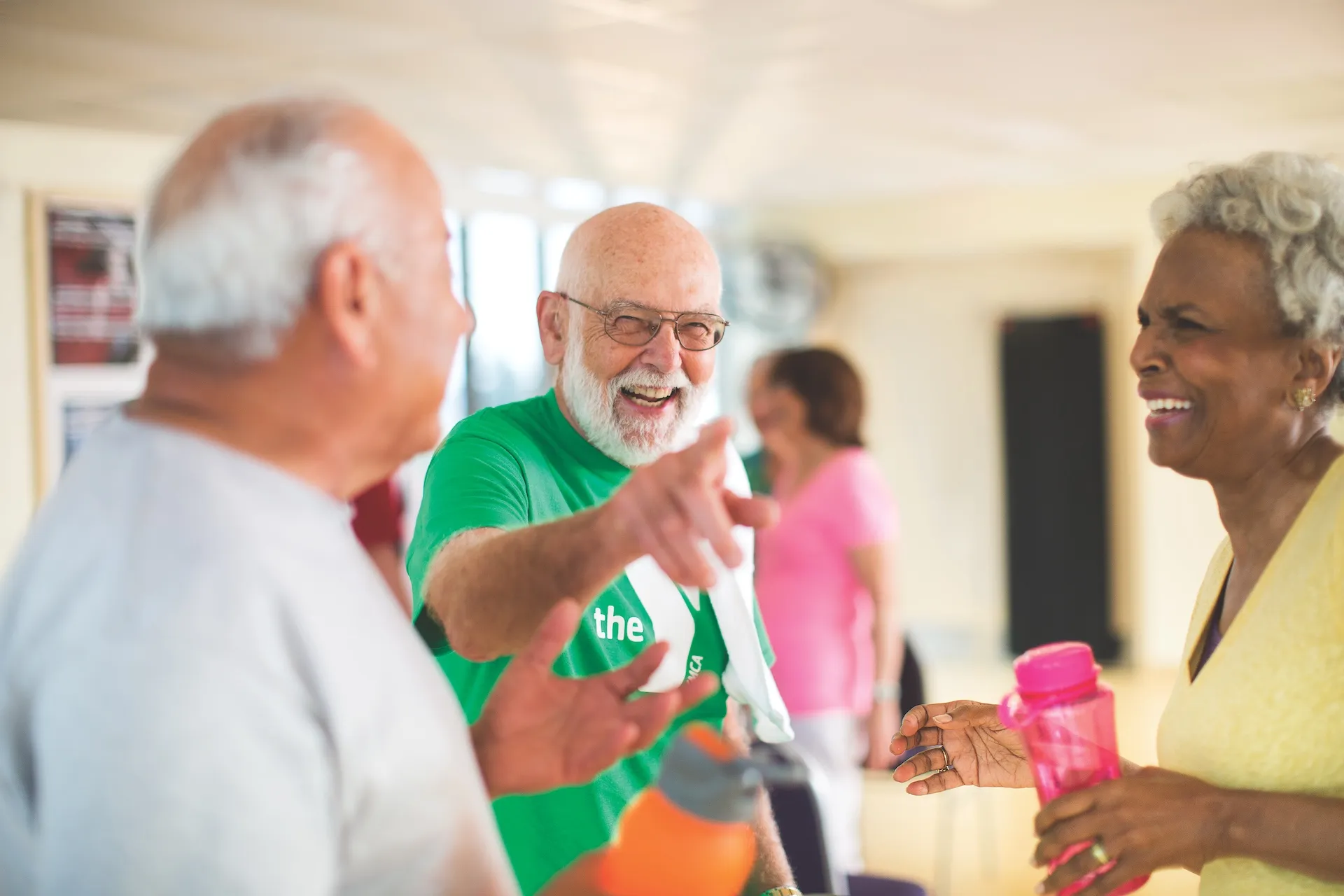 Happy Seniors at the YMCA