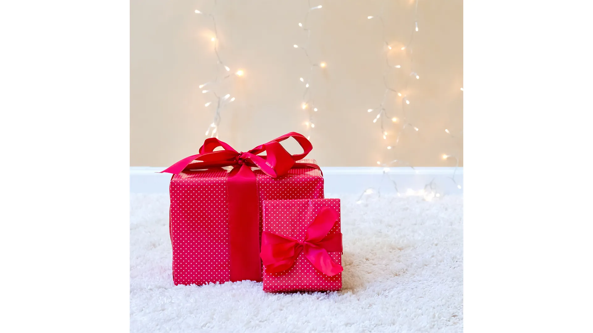 Red Christmas Presents