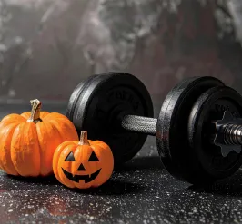Weights and Pumpkin - Halloween Weights Challenge